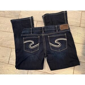 Silver Jeans Frances 18" Bootcut Jean 33 x 33 Denim Boot Western 33x33 Plus size